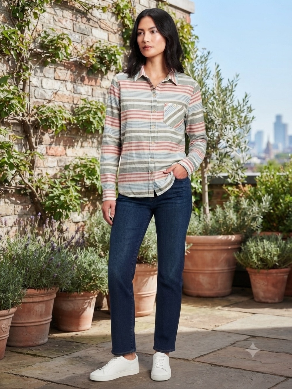 Patagonia Dark Blue Straight Leg Jeans